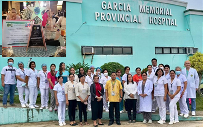 GMPHospital in Talibon recipient of LHS awards