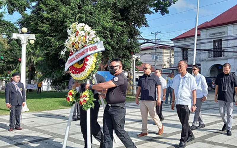 Gov Aris to Boholanos: Take Jose Rizal’s example as Bohol marks his 126th year