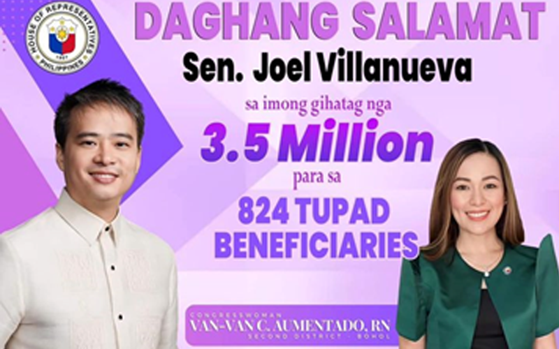 Panginabuhian sa katawhan sa Segundo P3.5M GIBUBO