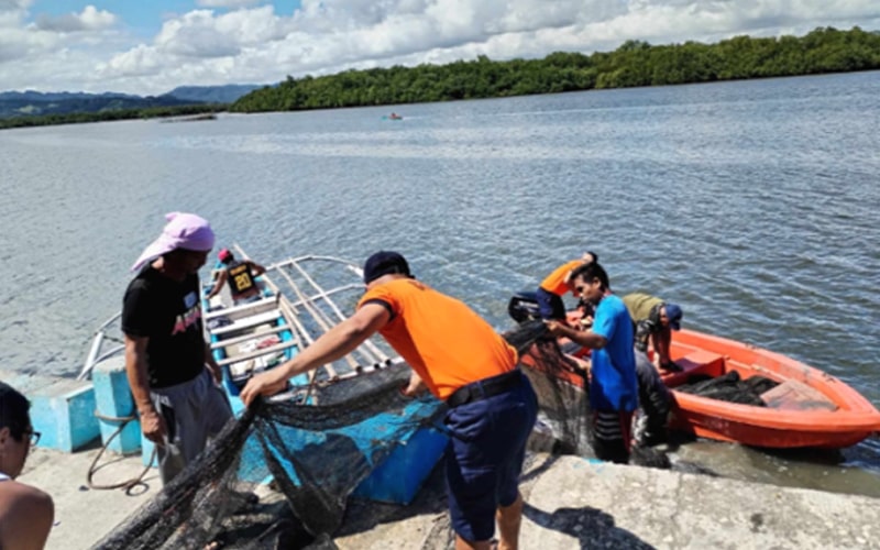 Sanggab, budhi nahipos sa CLEC Candijay joint team