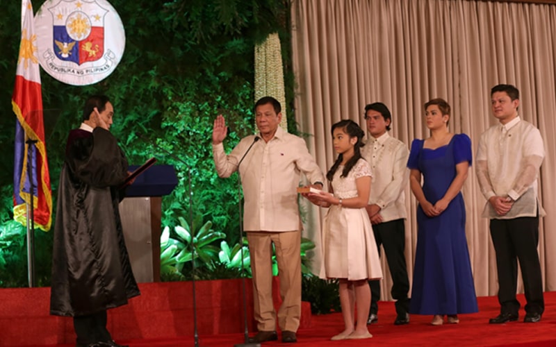 Pagpanumpa ni kanhi Pres Duterte sa ICC giasikaso na