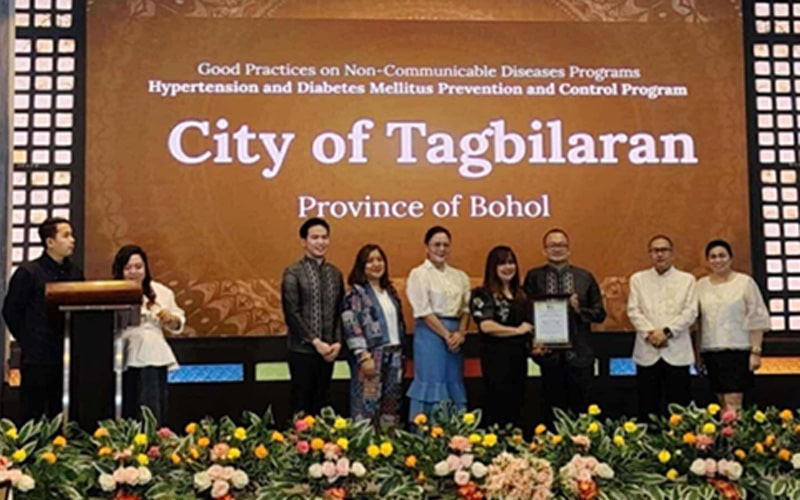 Tagbilaran Fit 4 Life program honored for wellness excellence