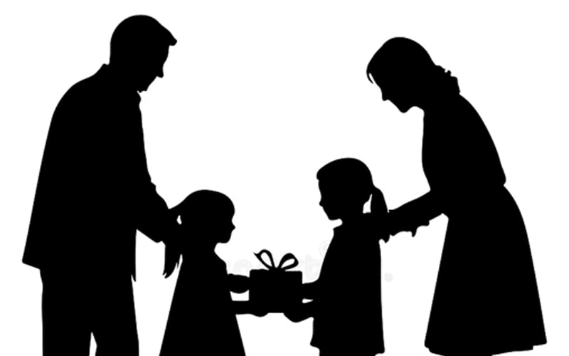 We are meant to give and share