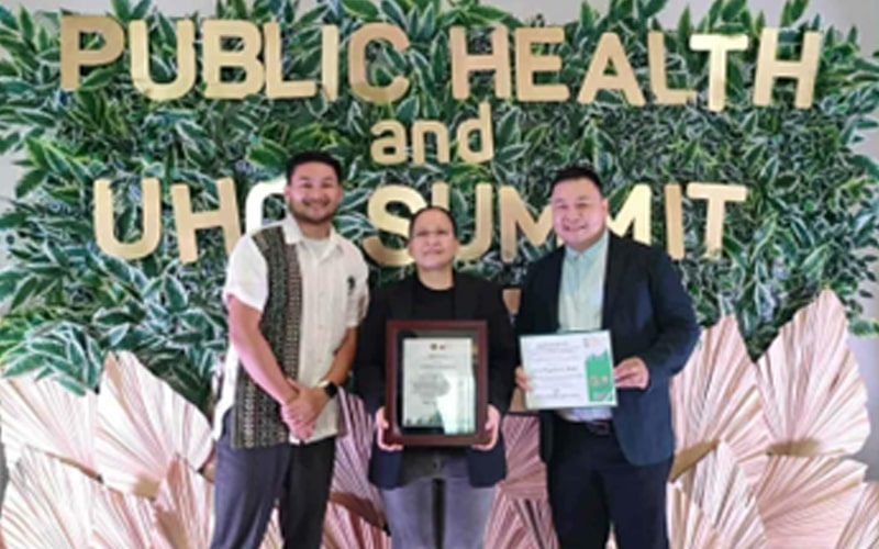 Tagbilaran City reaps in public health – TOP HONORS