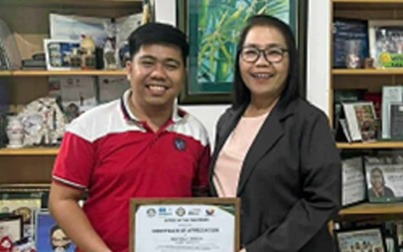 Capitol honors Tagbilaran City’s sustainable environmental leadership