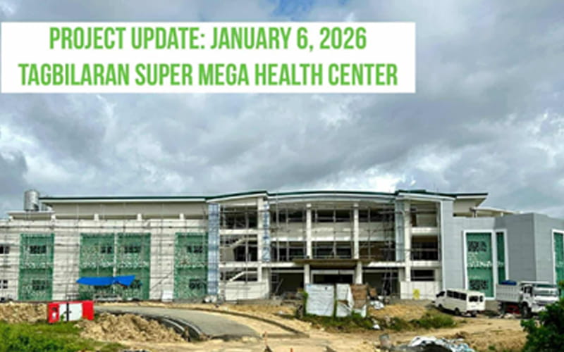 Mayor Yap updates Tagbilaranons on Super Mega Health Center progress