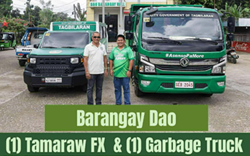 City Hall turns over essential vehicles for better services as it continues to empower barangays