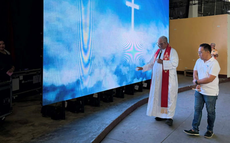 Led Wall sa Valencia Astrodome, Tulay Sa Kalambuan