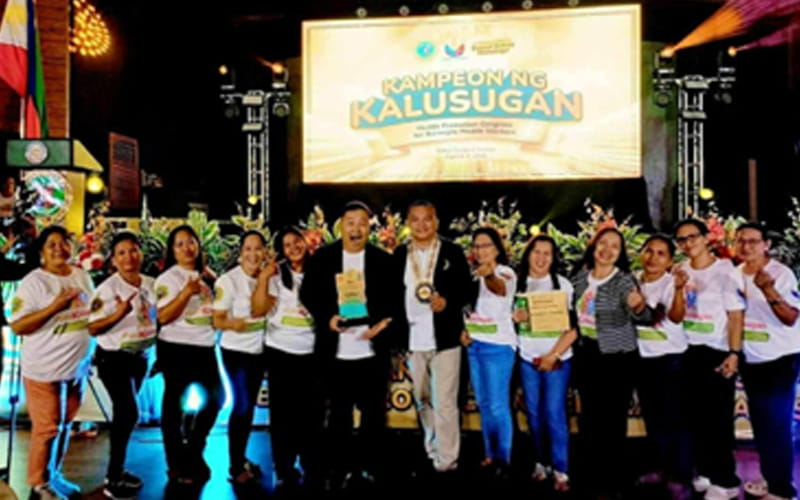 Tagbilaran City recognized for health program excellence