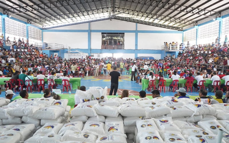 First round of LGSF-funded rice aid to 86,142 families completed