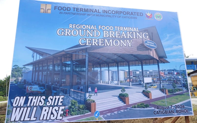 ₱61‑M Regional Food Terminal pagatukoron na sa Catigbian